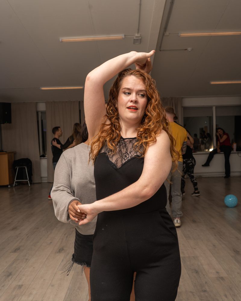 Student practising Lady Style